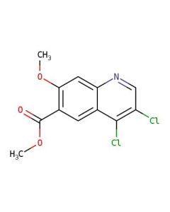 Astatech METHYL 3,4-DICHLORO-7-METHOXYQUINOLINE-6-CARBOXYLATE, 95.00% Purity, 0.25G